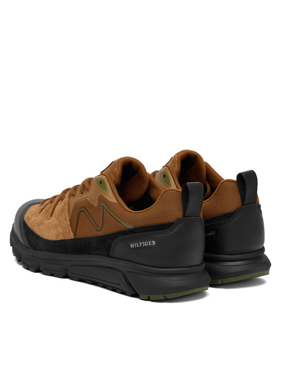 Tommy Hilfiger Superge Tommy Hilfiger Outdoor Sneaker Tech Suede Wpm FM0FM05723 Rjava
