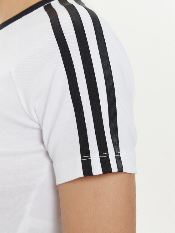 adidas adidas Футболка 3-Stripes Baby IP0662 Білий Slim Fit