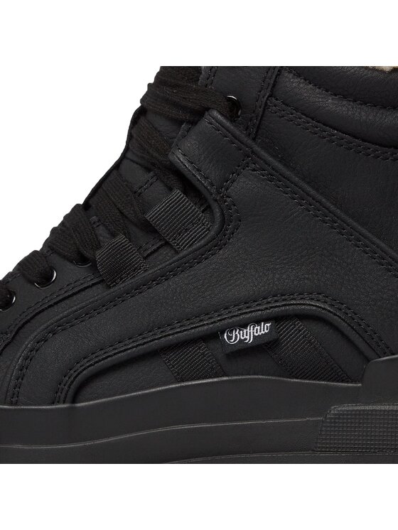 Buffalo Sneakersy Buffalo Aspha Nc Mid Warm 1622186 Czarny