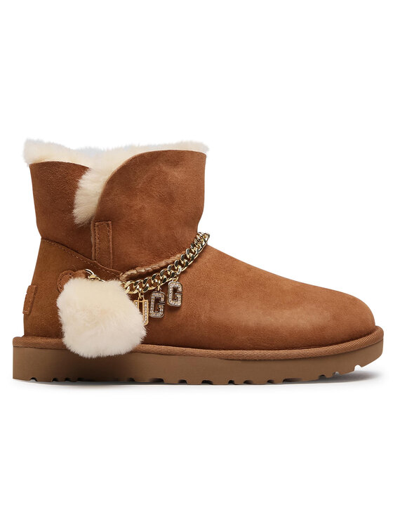Ugg Sniego batai Ugg W Classic Ugg Charm Mini 1112493 Ruda