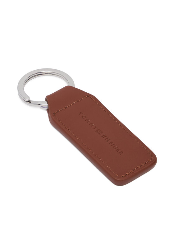 Tommy Hilfiger Rinkinys: piniginė ir raktų pakabukas Tommy Hilfiger AM0AM07931 Ruda