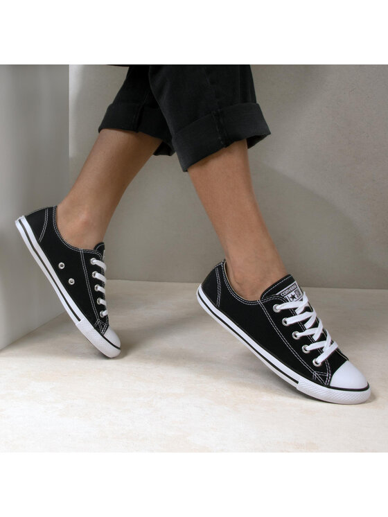 Converse Trampki Converse Chuck Taylor All Star Dainty Ox 530054C Czarny