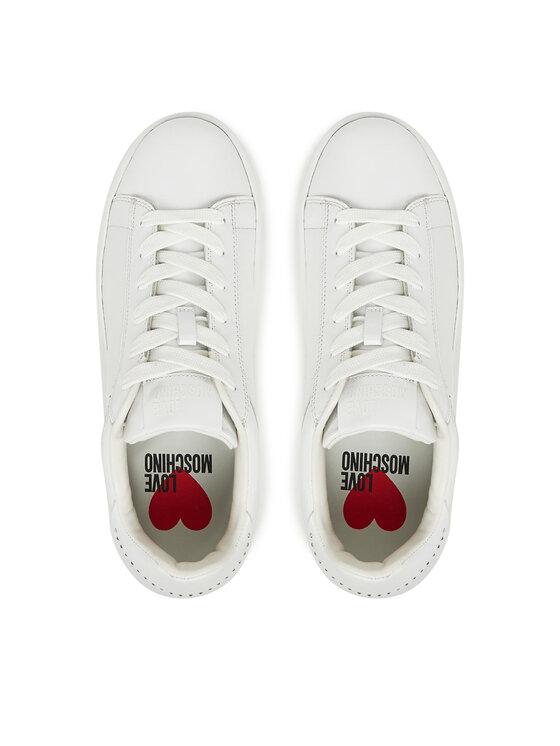 LOVE MOSCHINO Снікерcи LOVE MOSCHINO JA15535G0MIA0100 Білий