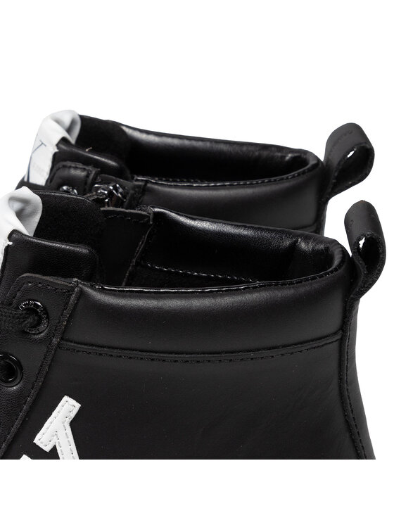 Calvin Klein Jeans Laisvalaikio batai Calvin Klein Jeans Hidden Wedge Sneaker YW0YW00438 Juoda