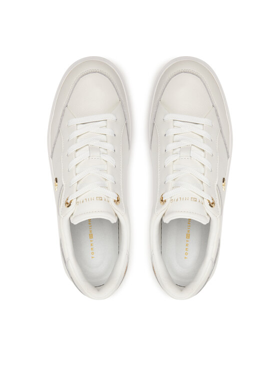 Tommy Hilfiger Сникърси Tommy Hilfiger Th Feminine Cupsole FW0FW09600 Бял