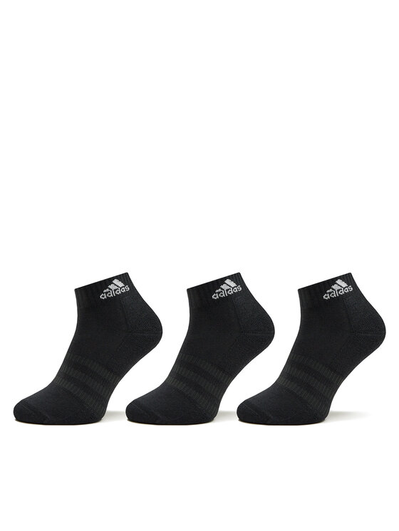 adidas Īsās zeķes adidas Cushioned Sportswear Ankle Socks 3 Pairs IC1277 Melns
