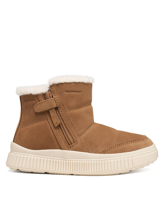 Geox Μπότες Χιονιού Geox J Laquinny Girl Wpf J66NFA 00022 C6627 M Καφέ