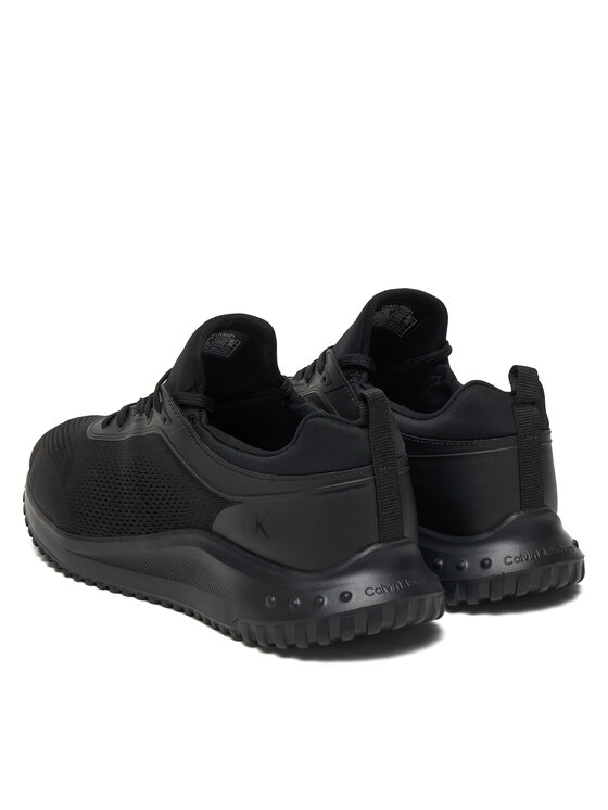 Calvin Klein Сникърси Calvin Klein Eva Runner Sock Mix YM0YM01386 Черен