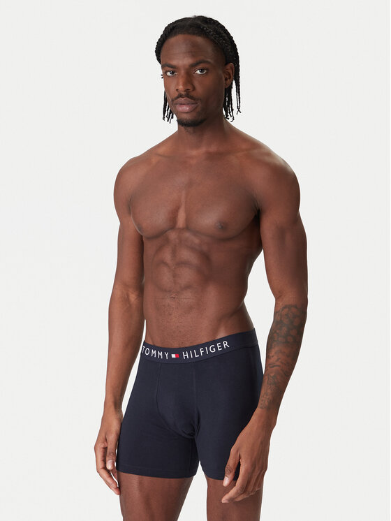 Tommy Hilfiger Tommy Hilfiger Conjunto de calzoncillos boxer UM0UM03431 Azul marino