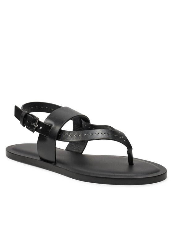 Max Mara Sandali Max Mara Thongstitch 24145210126 Črna