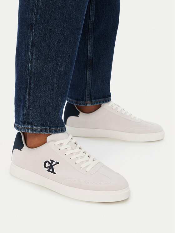 Calvin Klein Sneakersy Calvin Klein Low Prof Cupsole Su HM0HM02125 Écru