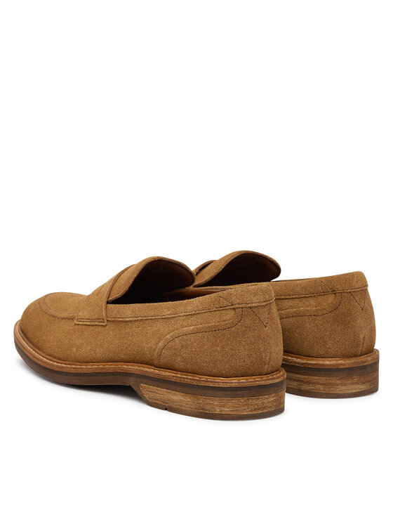 Clarks Туфлі Clarks Aldwin Step 26186450 Коричневий