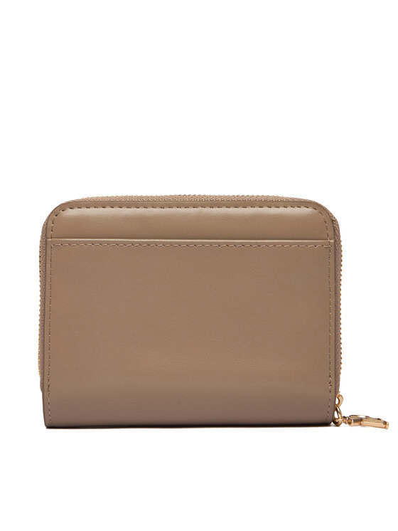 Calvin Klein Novčanik Calvin Klein Ck Medium Flap Zip Around LV04F1075G Bež
