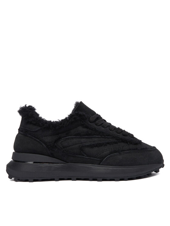 D.A.T.E. Снікерcи D.A.T.E. Athleta Shearling W431-AT-TD Чорний