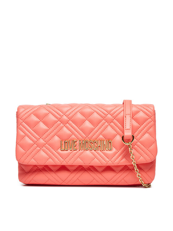LOVE MOSCHINO Torebka LOVE MOSCHINO JC4097PP1MLA0464 Koralowy