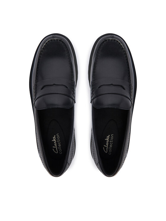 Clarks Лофери Clarks Berwick Lo 26183727 Чорний