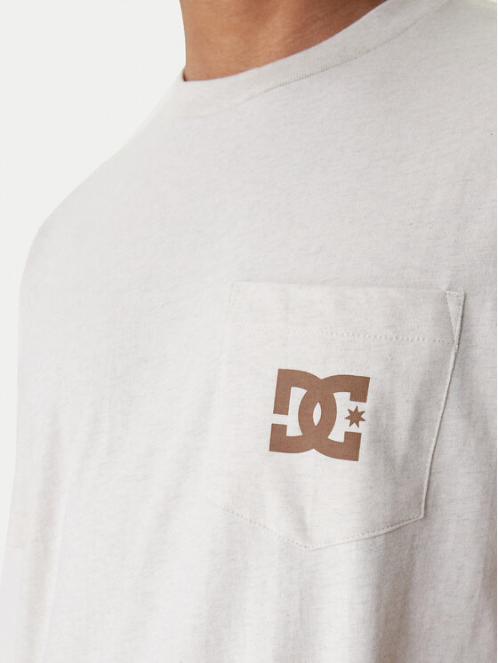 DC Shoes DC Shoes Póló Star Pocket ADYZT05377 Bézs Regular Fit