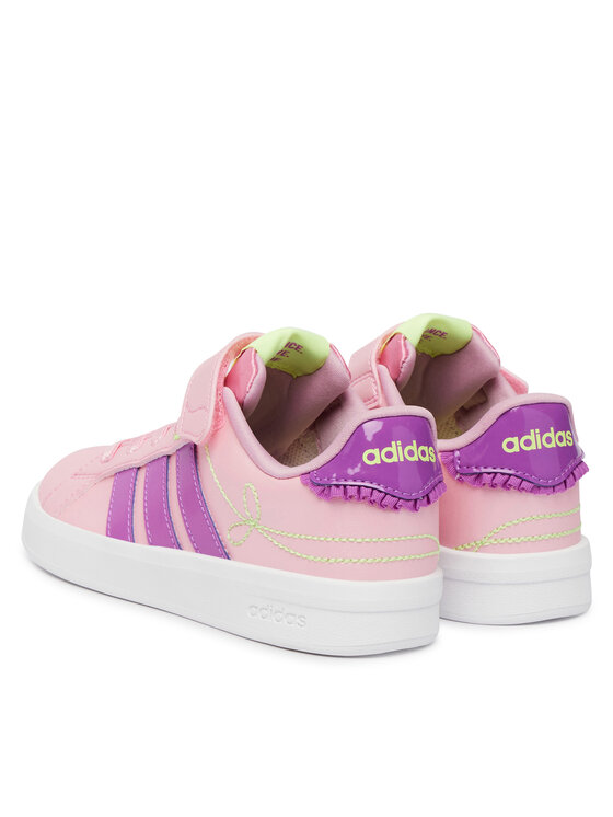 adidas Снікерcи adidas Grand Court 3.0 Girls Shoes Children KI1755 Рожевий