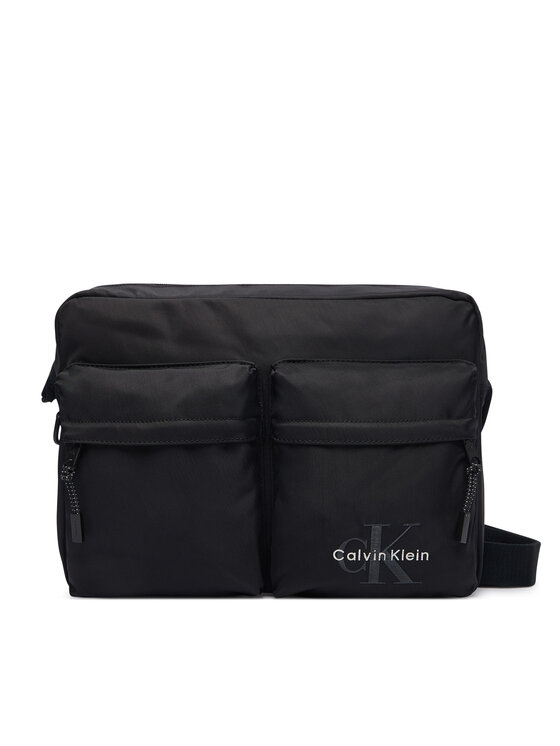 Calvin Klein Τσαντάκι Calvin Klein Bolt Laptop Flight Bag LV04D3459G Μαύρο