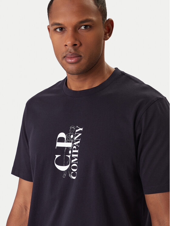 C.P. Company C.P. Company Camiseta 20CMTS084A005100W Azul marino Regular Fit