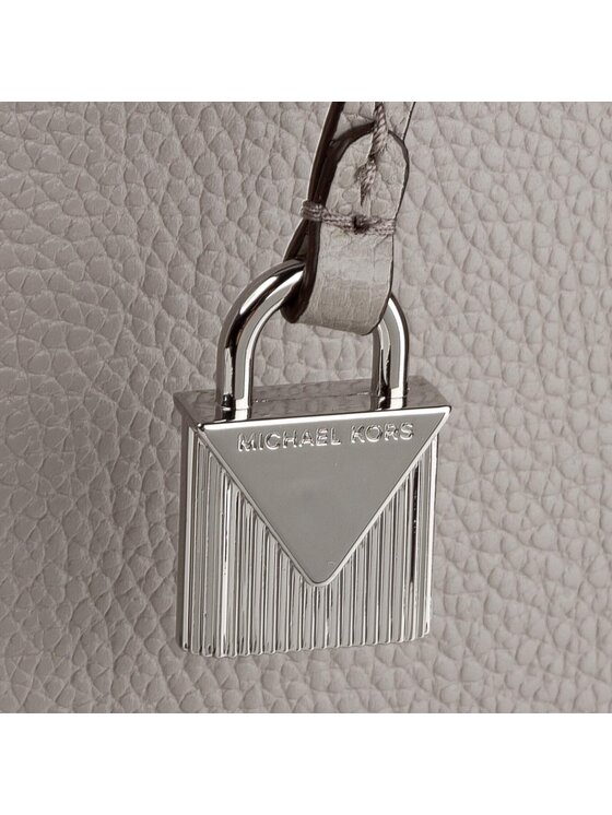 Michael Kors Ročna torba Michael Kors Mercer 30F6SM9T3L Siva