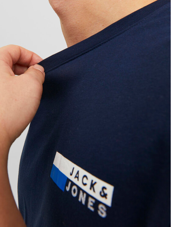 Jack & Jones Jack & Jones Camiseta Corp 12233999 Azul marino Standard Fit