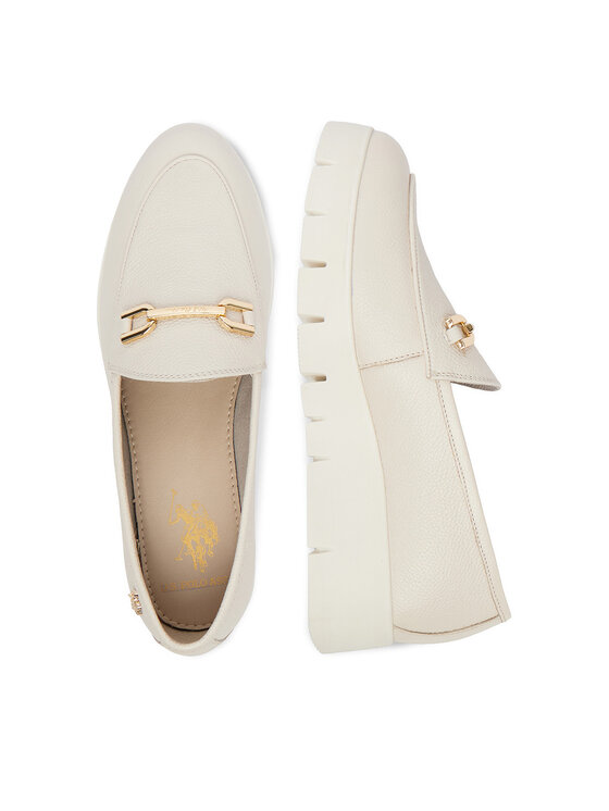 U.S. Polo Assn. Туфлі U.S. Polo Assn. EO-NOVA001W/6L1 Écru