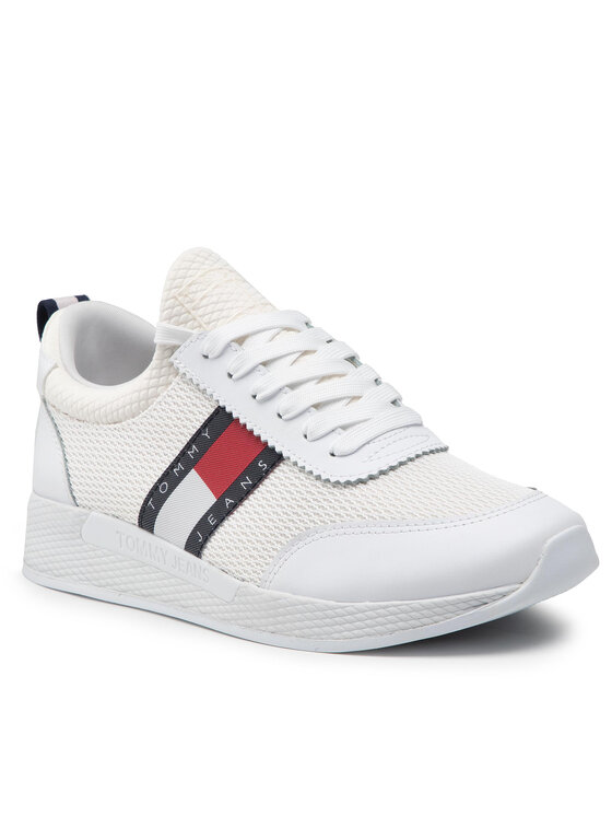 Tommy Jeans Αθλητικά Tommy Jeans Flexi Runner Wmn EN0EN01789 Λευκό