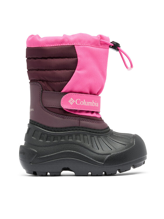 Columbia Śniegowce Columbia Children'S Powderbug Snowlite 2078922 Bordowy
