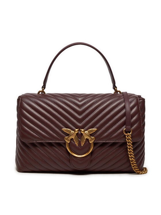 PINKO Ročna torba Pinko Love Lady Puff Big Cl 100042 A0GK Rjava