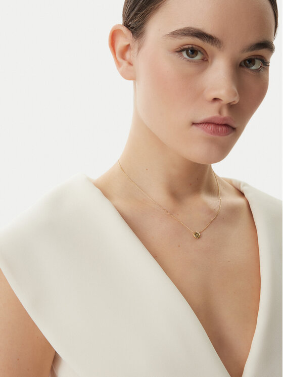 Guess Колие Guess JUBN06 150JW Златист