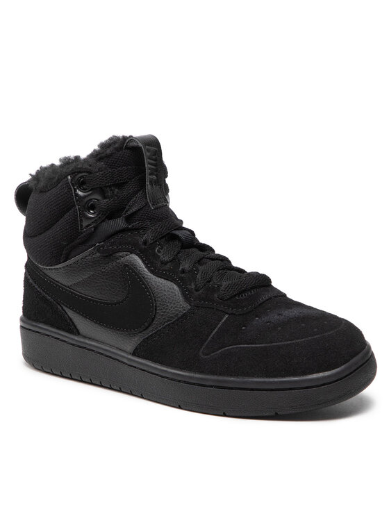 Nike Laisvalaikio batai Nike Court Borough Mid 2 Boot Bg CQ4023 001 Juoda