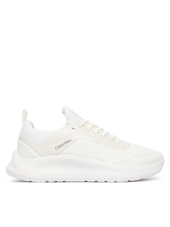 Calvin Klein Сникърси Calvin Klein Light Eva Run Laceup Sock Jelly HW0HW03434 Бял