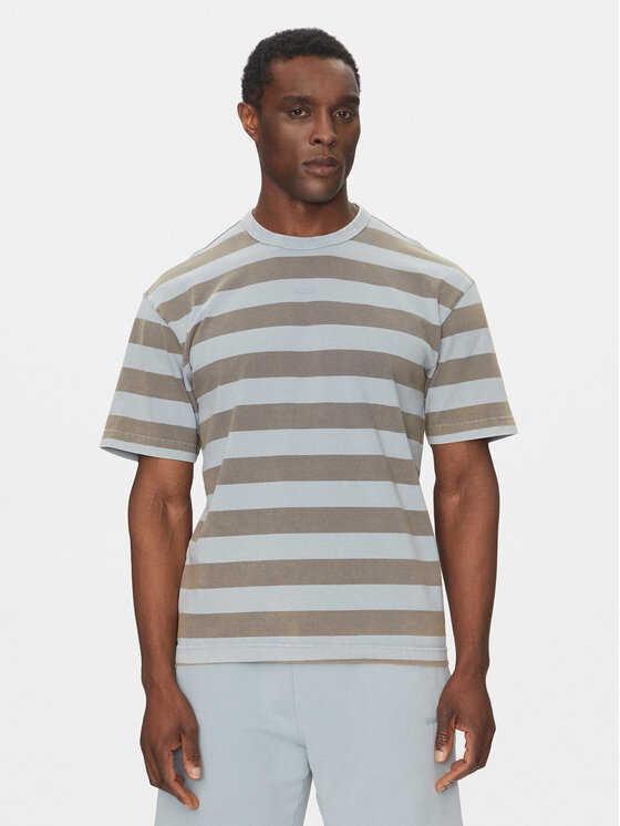 HUGO HUGO Футболка Dockoe 50535283 Кольоровий Relaxed Fit