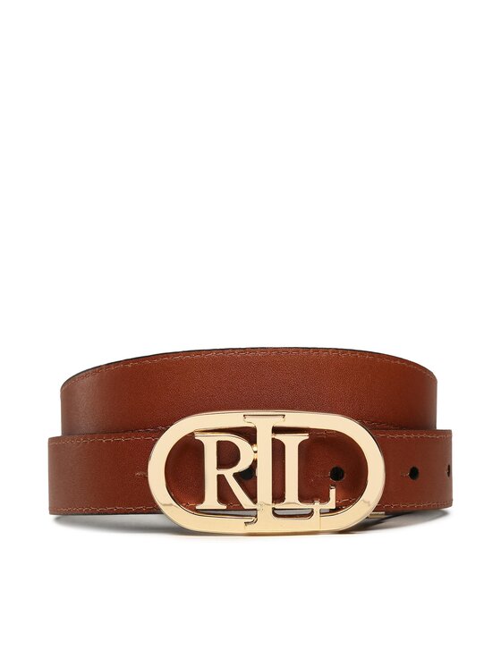 LAUREN RALPH LAUREN Női öv Lauren Ralph Lauren Oval Rev 25 412883714003 Barna