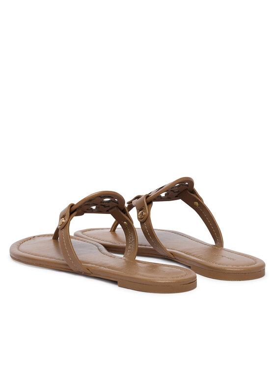 Tory Burch В'єтнамки Tory Burch Miller 151169 Бежевий