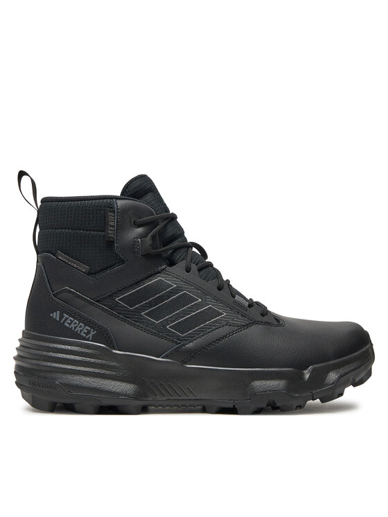 adidas Pārgājienu apavi adidas Unity Leather Mid RAIN.RDY IF4977 Melns