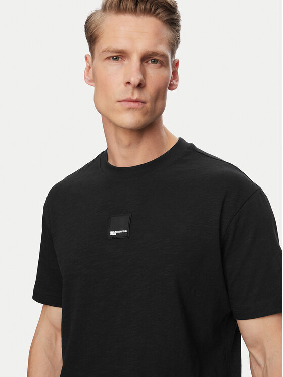 Karl Lagerfeld Jeans Karl Lagerfeld Jeans Camiseta B2M17048 Negro Regular Fit