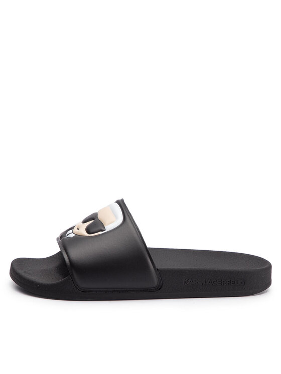 KARL LAGERFELD Šľapky KARL LAGERFELD KL80905 Čierna
