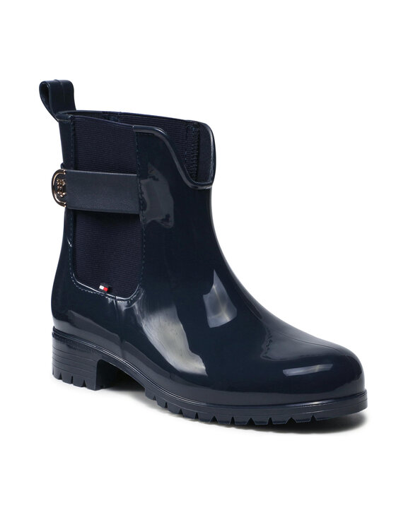 Tommy Hilfiger Gumicsizma Tommy Hilfiger Th Hardware Rainboot FW0FW05968 Sötétkék