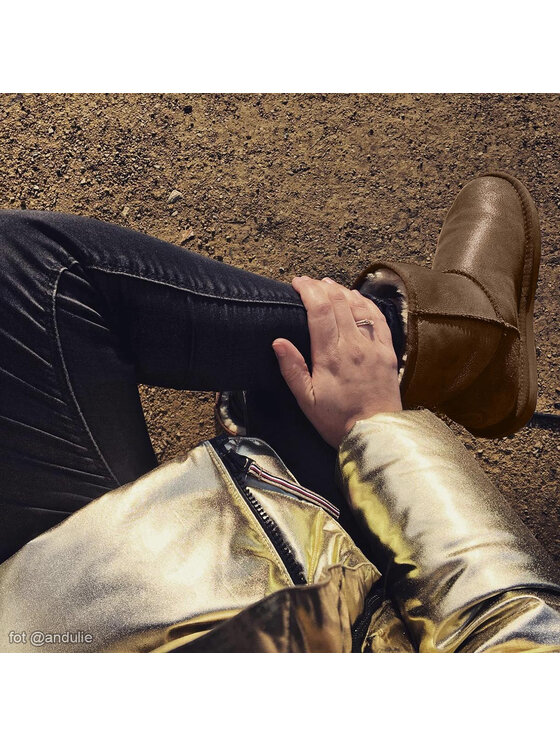 EMU Australia Snehule EMU Australia Platinum Stinger Slim Mini WP20003 Hnedá