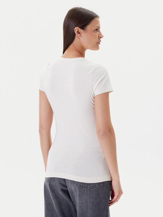 Guess Guess Футболка W5YI46 J1314 Écru Slim Fit