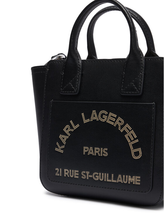 KARL LAGERFELD Táska KARL LAGERFELD B3W30324 Fekete