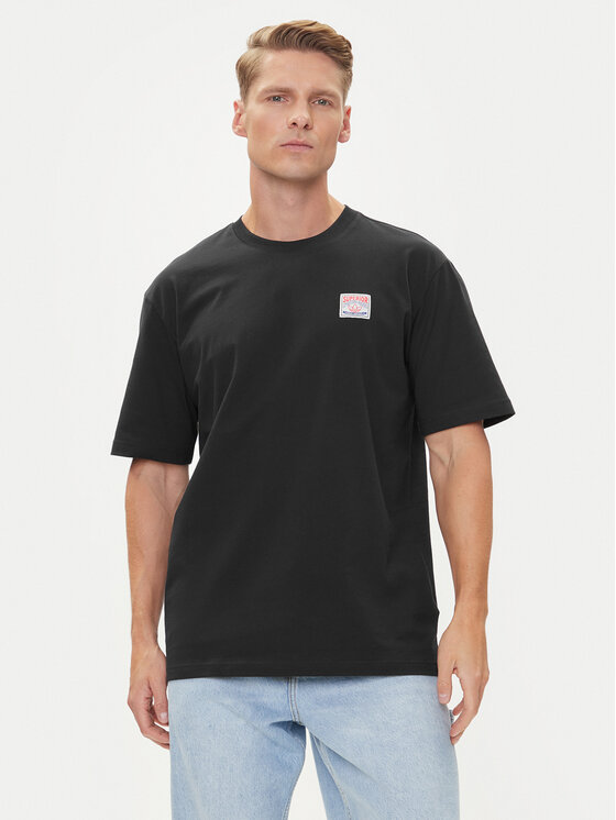 adidas adidas Camiseta Wabash JW0161 Negro Loose Fit