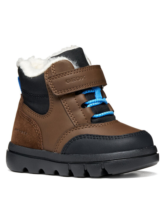 Geox Cizme Geox B Willaboom Boy B Abx B365BK 0ME22 C6238 M Maro închis