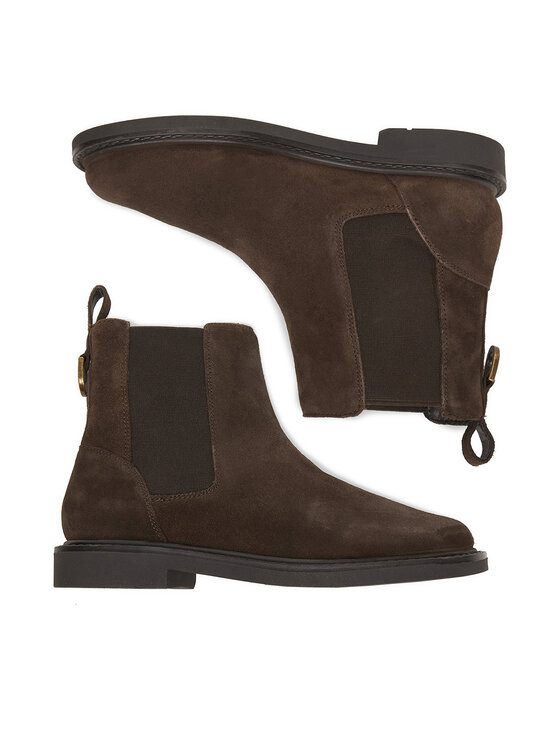 Lasocki Členková obuv s elastickým prvkom Lasocki CEO-WI23-ROUND-01 Hnedá