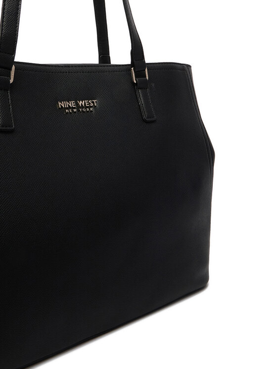 Nine West Дамска чанта Nine West EO-PASSIONFLOWER CLOSE-LH22255 Черен