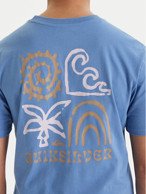 Quiksilver Quiksilver Camiseta EQYZT08307 Azul Regular Fit