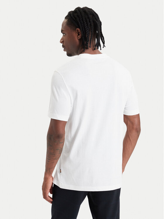 BOSS BOSS Camiseta Te_Being 50571288 Blanco Regular Fit
