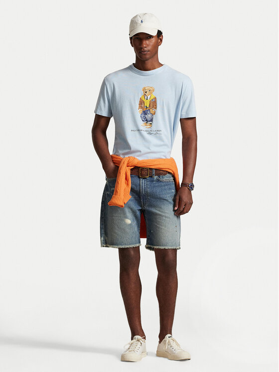 Polo Ralph Lauren Polo Ralph Lauren Camiseta 710P07347001 Celeste Regular Fit